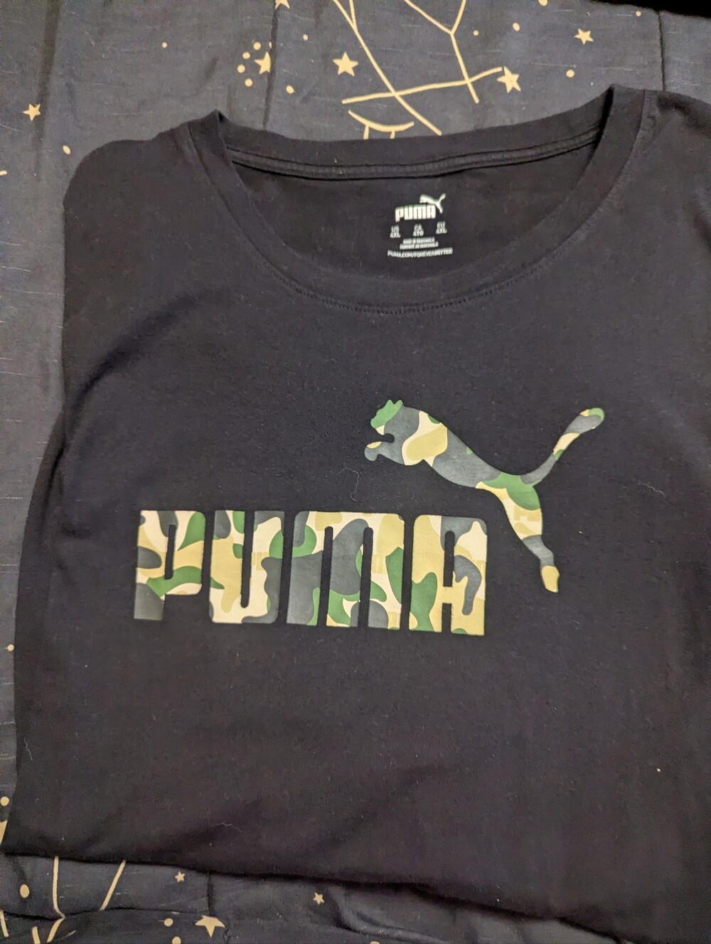 Puma Big Men's Camo T-shirt S 4XL 4X